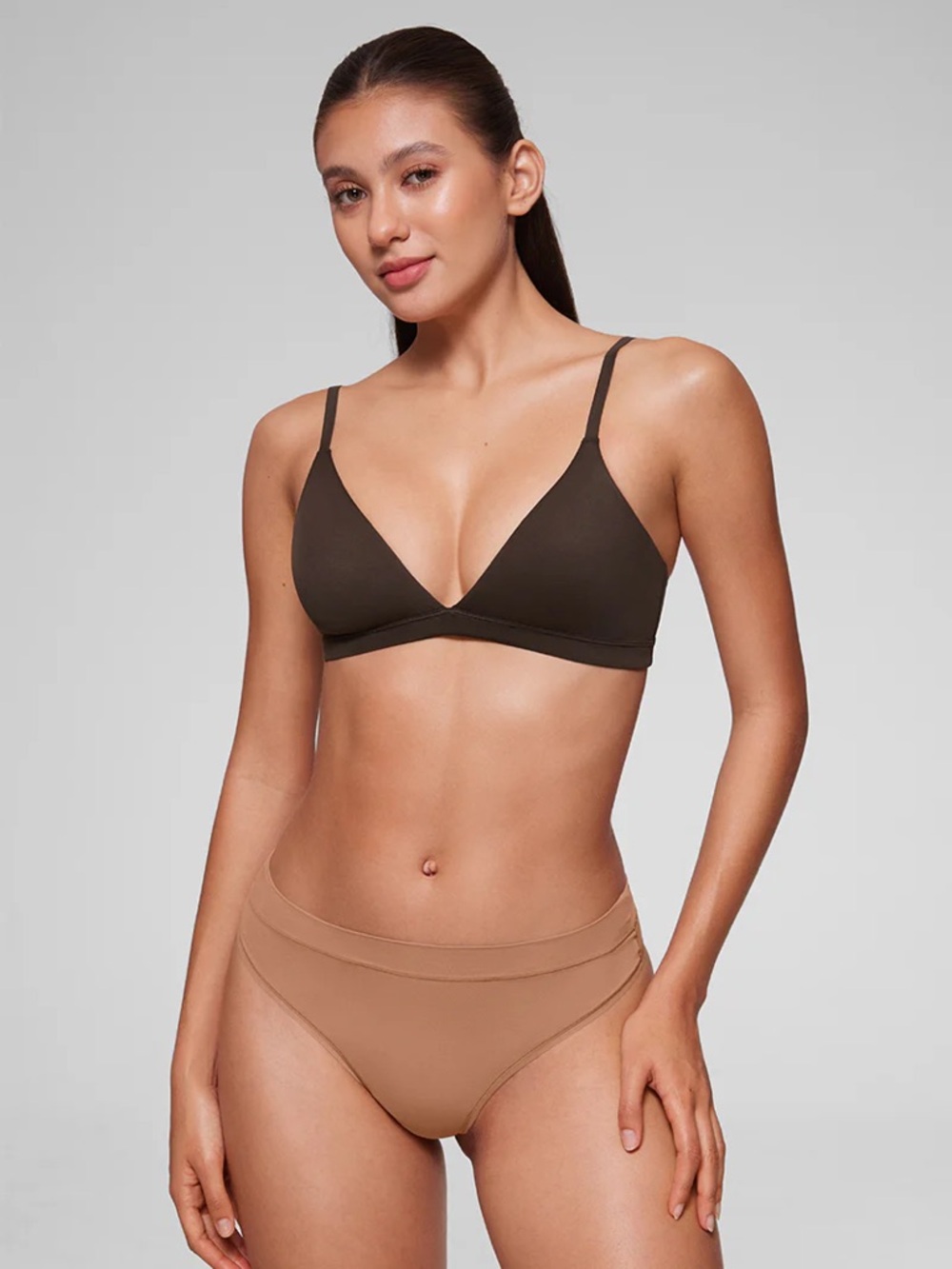 Softhold Double Lined Triangle Bralette